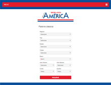 Tablet Screenshot of imobiliariaamerica.com.br
